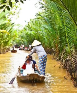 Mekong Delta Small-Group Tour to Vinh Trang Pagoda & Coconut Land