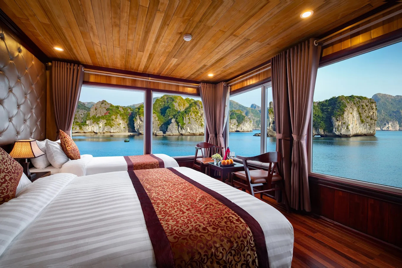 lavender cruise cabin